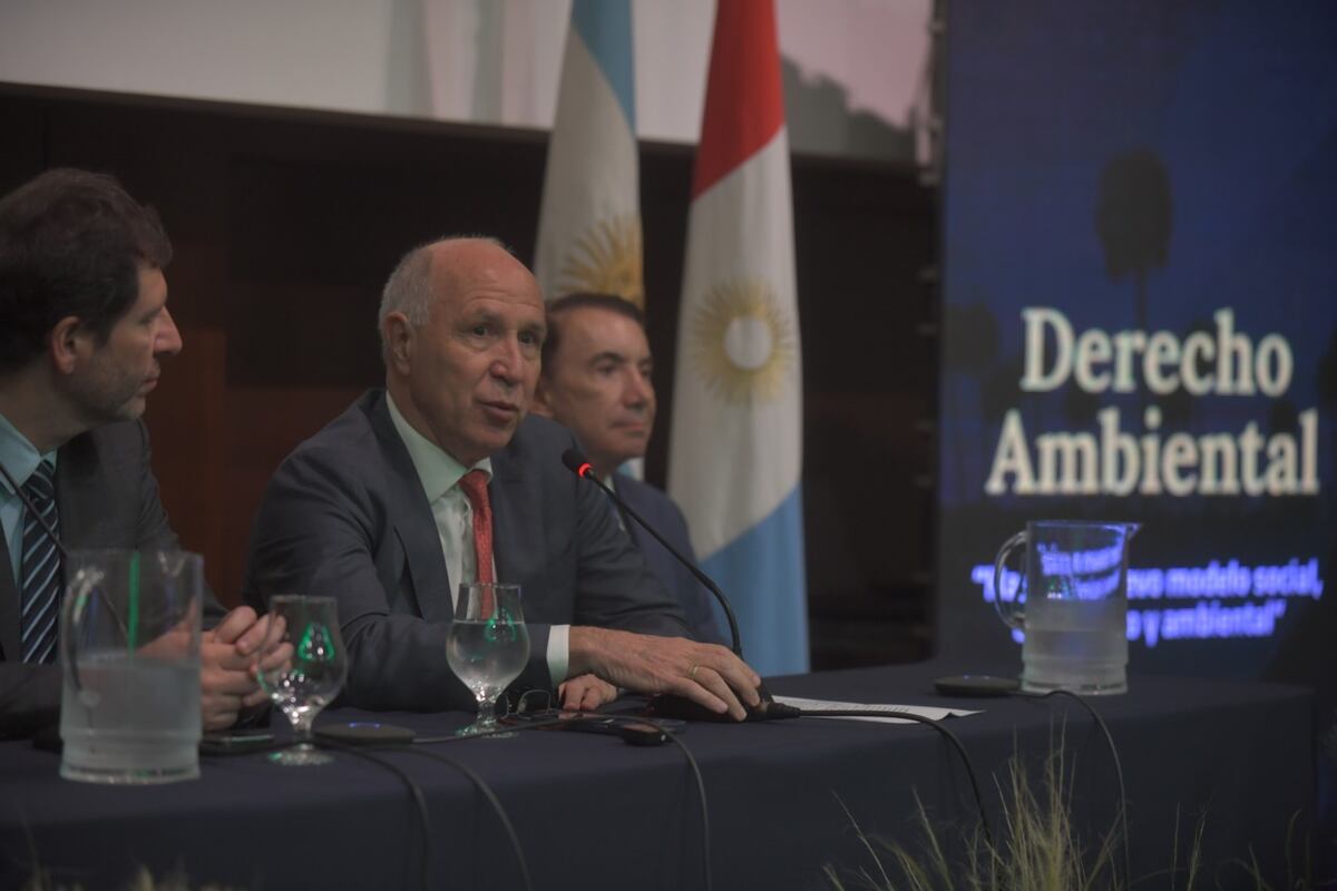 Ricardo Lorenzetti en el colegio de abogados de Córdoba Ramiro Pereyra Pereyra /La Voz