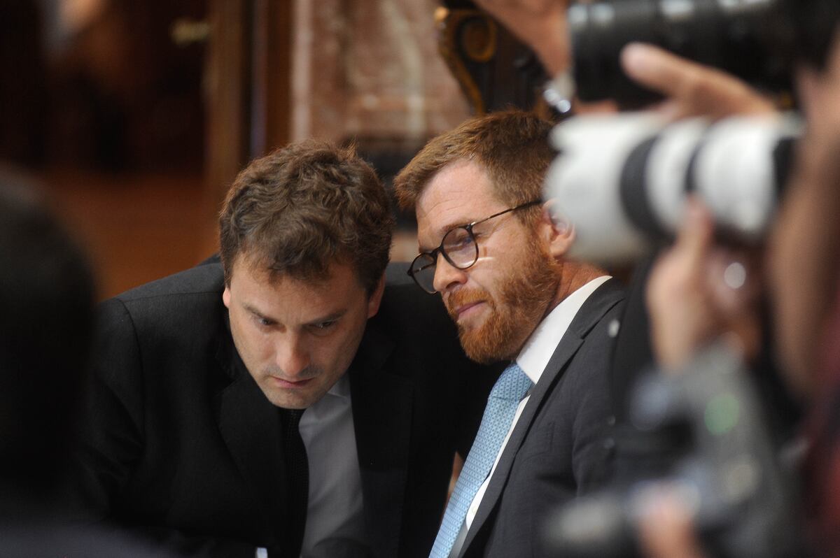Bicameral de DNU
en el senado de la nación
Argentina
Nicolas Massot francisco monti
Foto Federico Lopez Claro