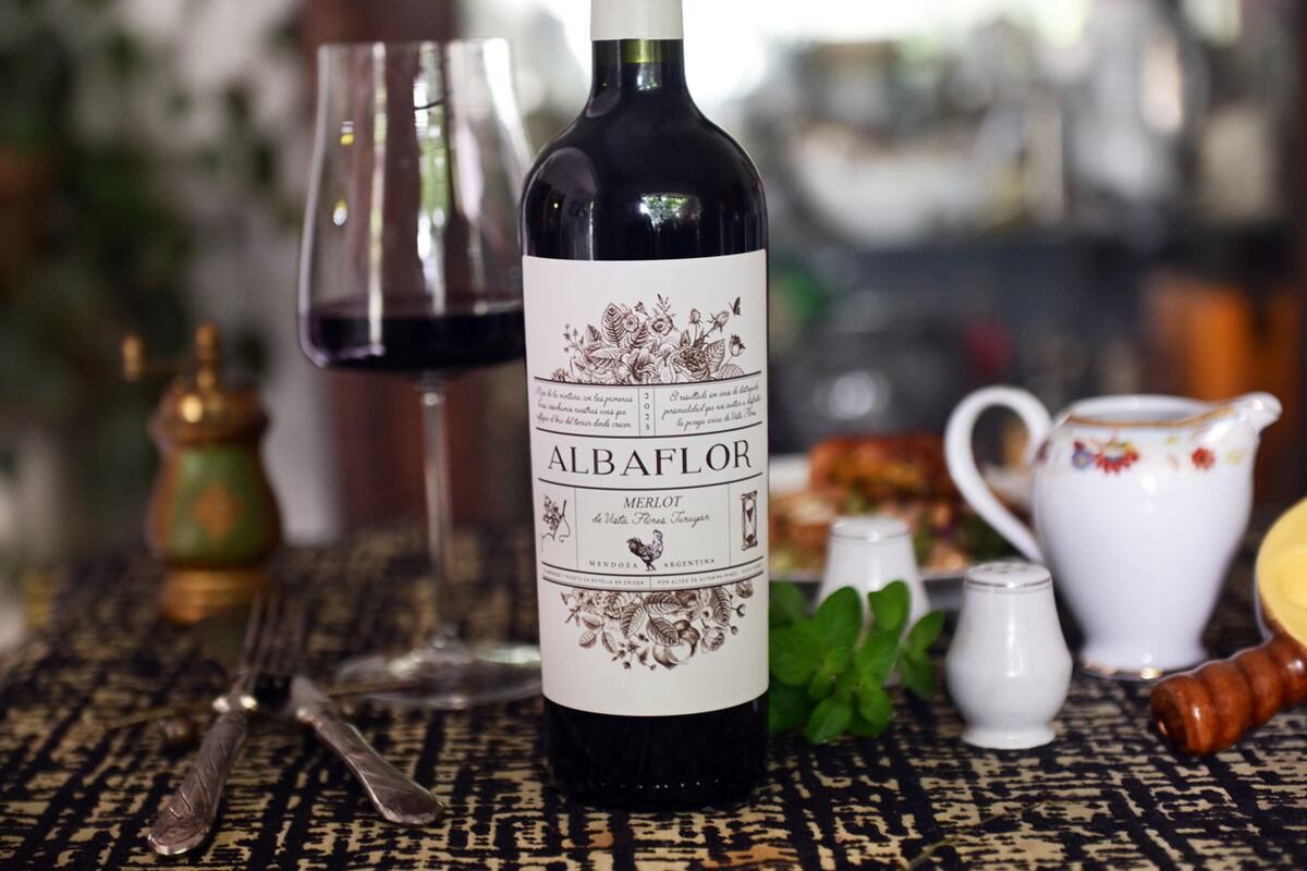 Albaflor merlot 2023 Mendoza (Javier Ferreyra).