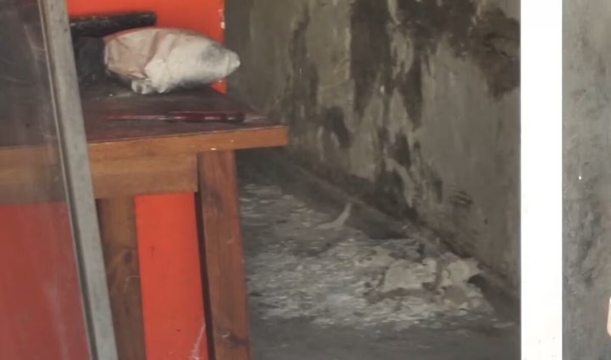 El 3° B, departamento donde se encontró el cadáver en un placar. (El Doce)
