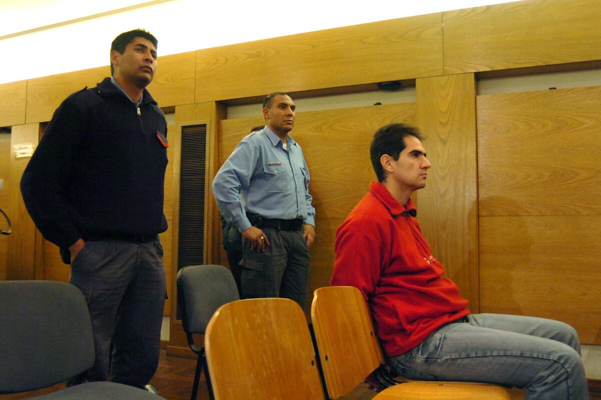 Juicio al gendarme Francisco Hernández Flamand, condenado por abuso sexual y asesinato de Natalia Milán. (Nicolás Bravo / Archivo)
