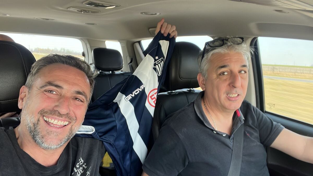 Mestre, acompañó la presentación de Talleres en San Luis.