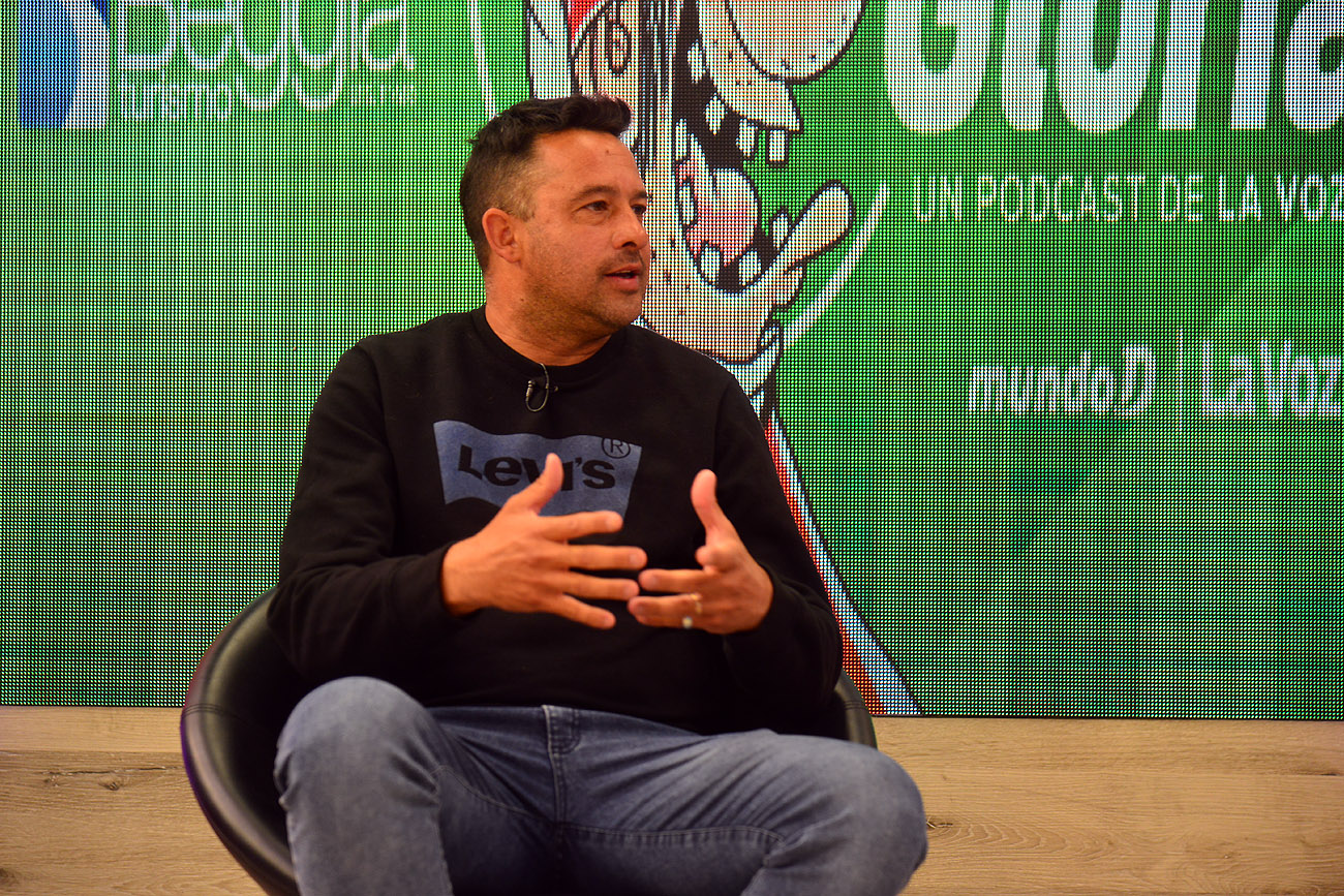 Federico Bongioanni, ex jugador de Instituto y hoy ayudante de campo de la Reserva de la Gloria. (Nicolás Bravo / La Voz)