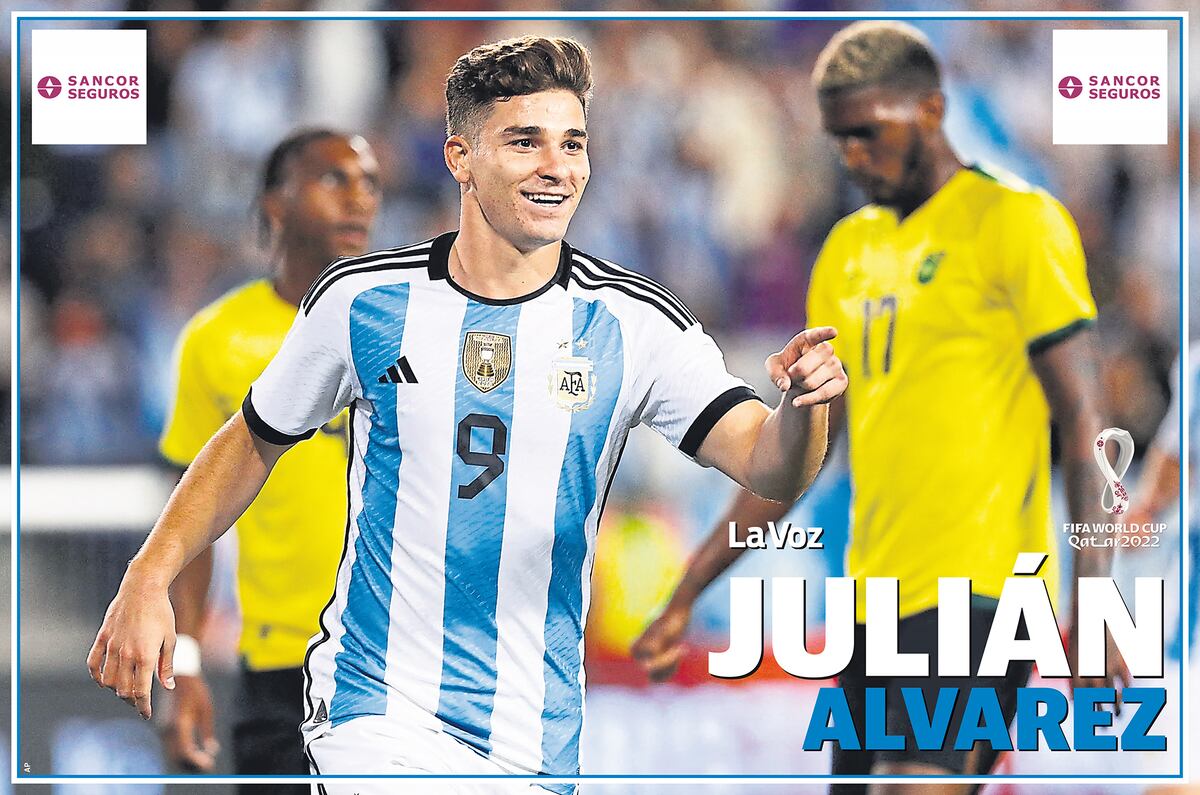 Julián Álvarez en el póster de La Voz que tendrás gratis este domingo con tu edición impresa. (La Voz)