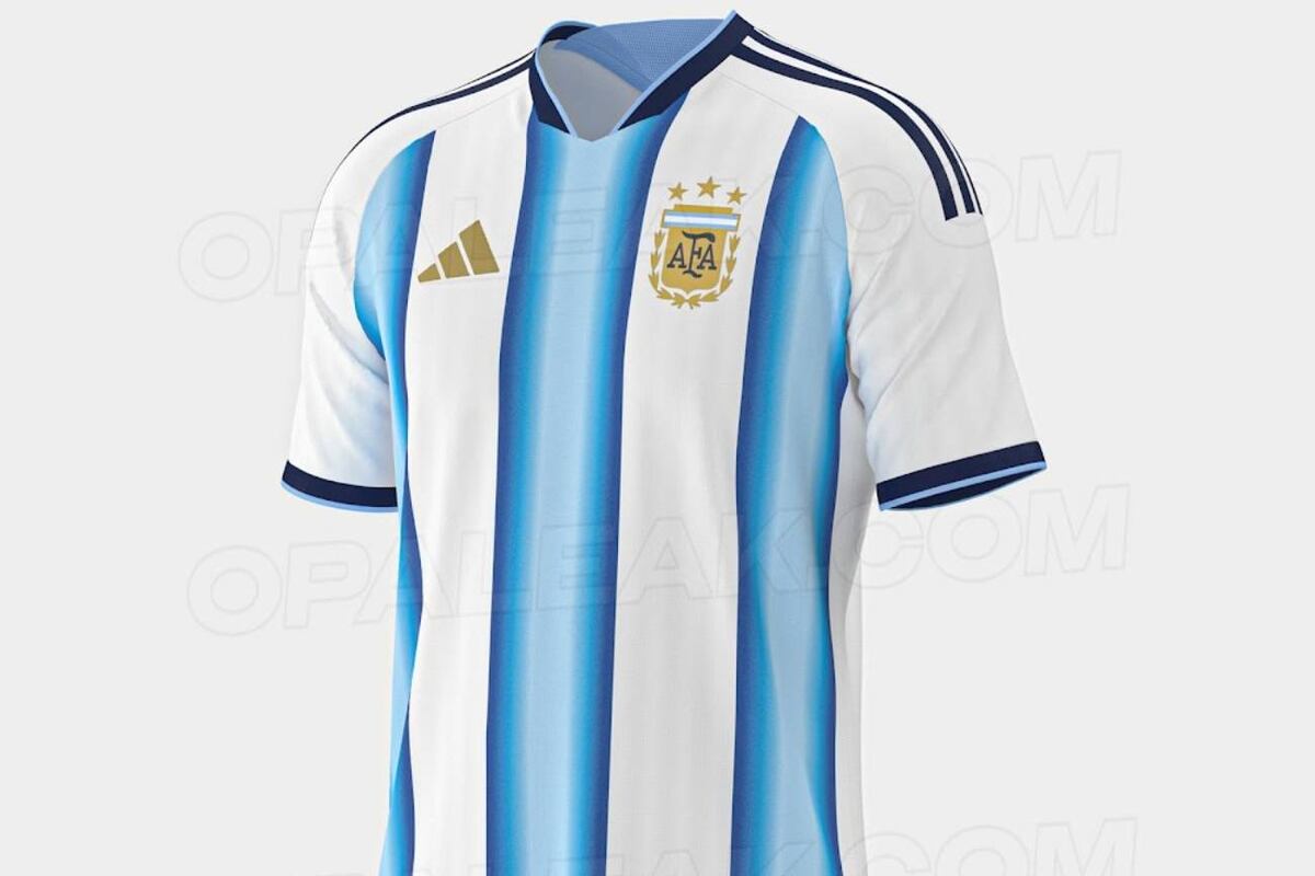 La nueva camiseta de Argentina para 2026 (Footy Headlines)