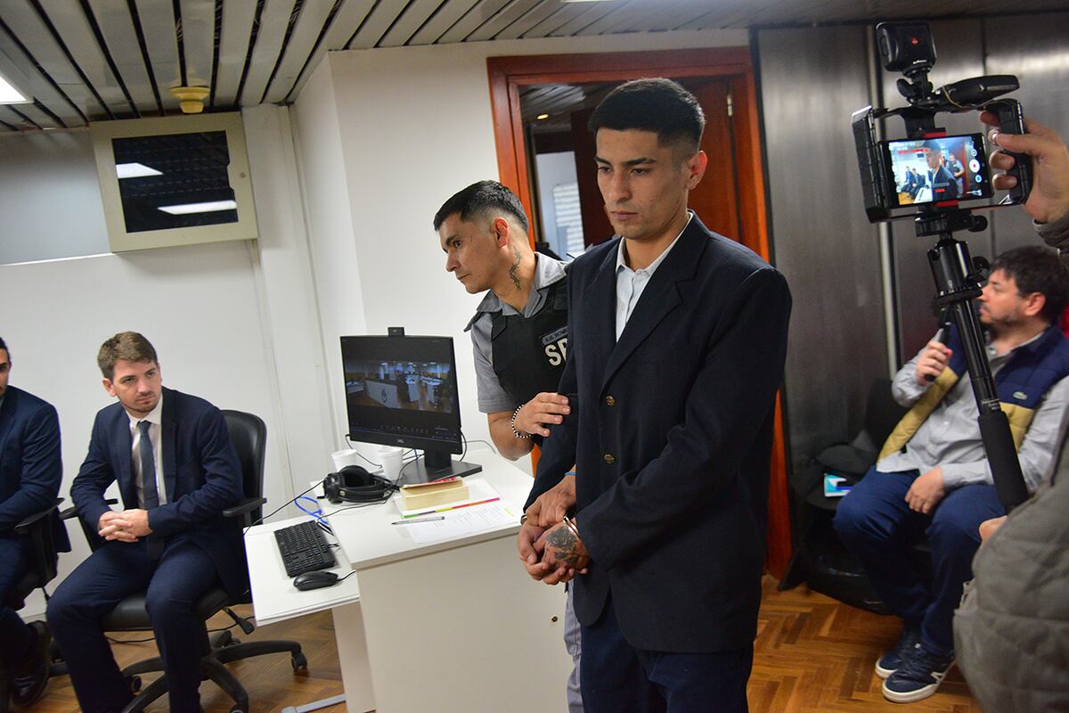 Juzgan a Walter Gil y Julio César Ramírez  por el secuestro y crimen de Santiago Aguilera, ocurrido en Traslasierra en 2022. (Pedro Castillo / La Voz)