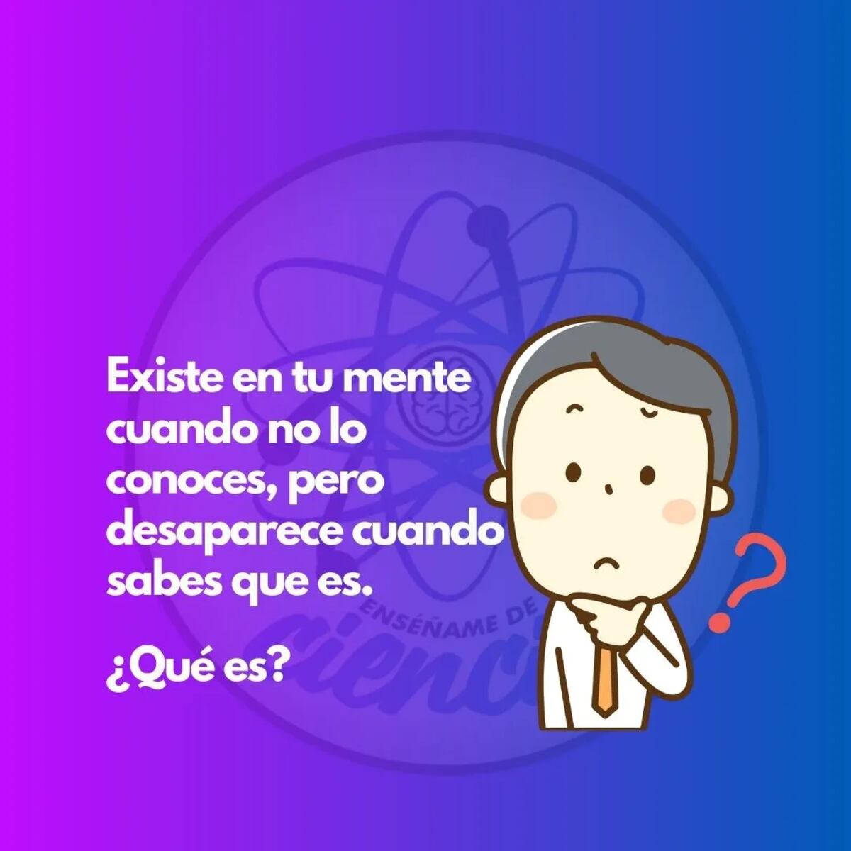 El acertijo.