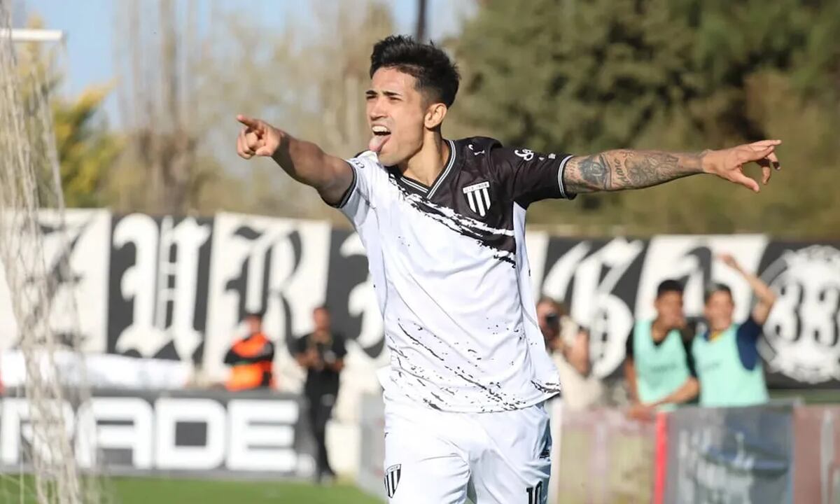 Santiago Solari tuvo un gran rendimiento en Gimnasia de Mendoza. (Prensa Gimnasia de Mendoza).