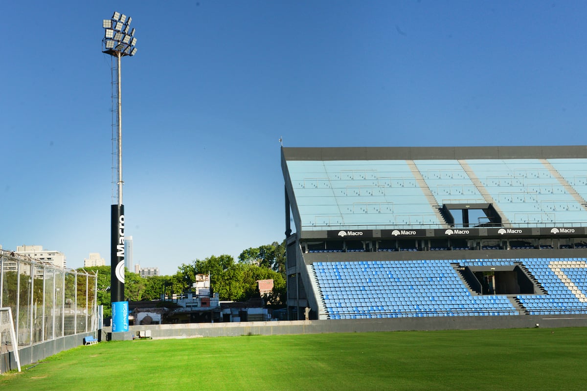 Allí se elevará la nueva parte de la tribuna "Tito" Cuellar, que hará crecer el aforo del Gigante a casi 40 mil espectadores. (Javier Ferreyra / La Voz)