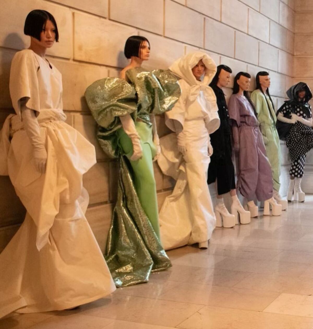 Desfile de Marc Jacobs. Foto Instagram.