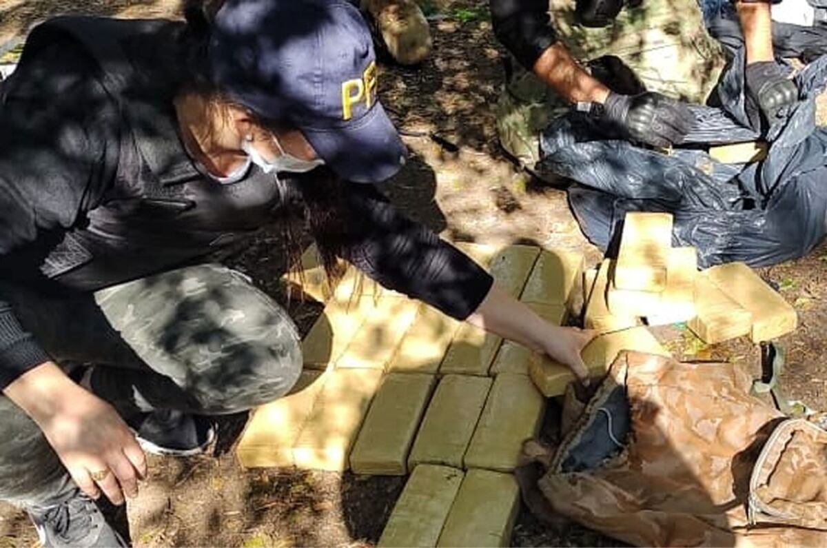 Elementos secuestrados. (Ministerio de Seguridad de la Nación)