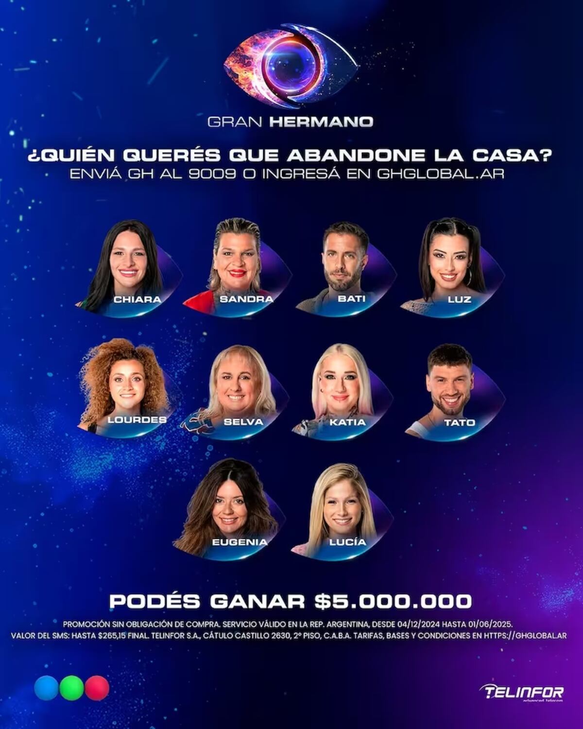Por qué no hay gala de eliminación de Gran Hermano este domingo 30 de marzo: cuándo se irá el próximo. (Gentileza)