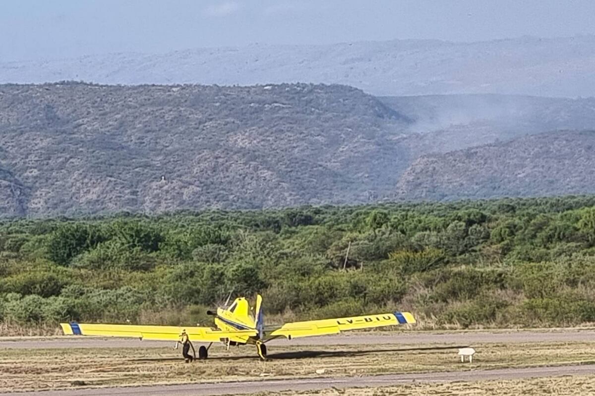 Incendio en Traslasierra