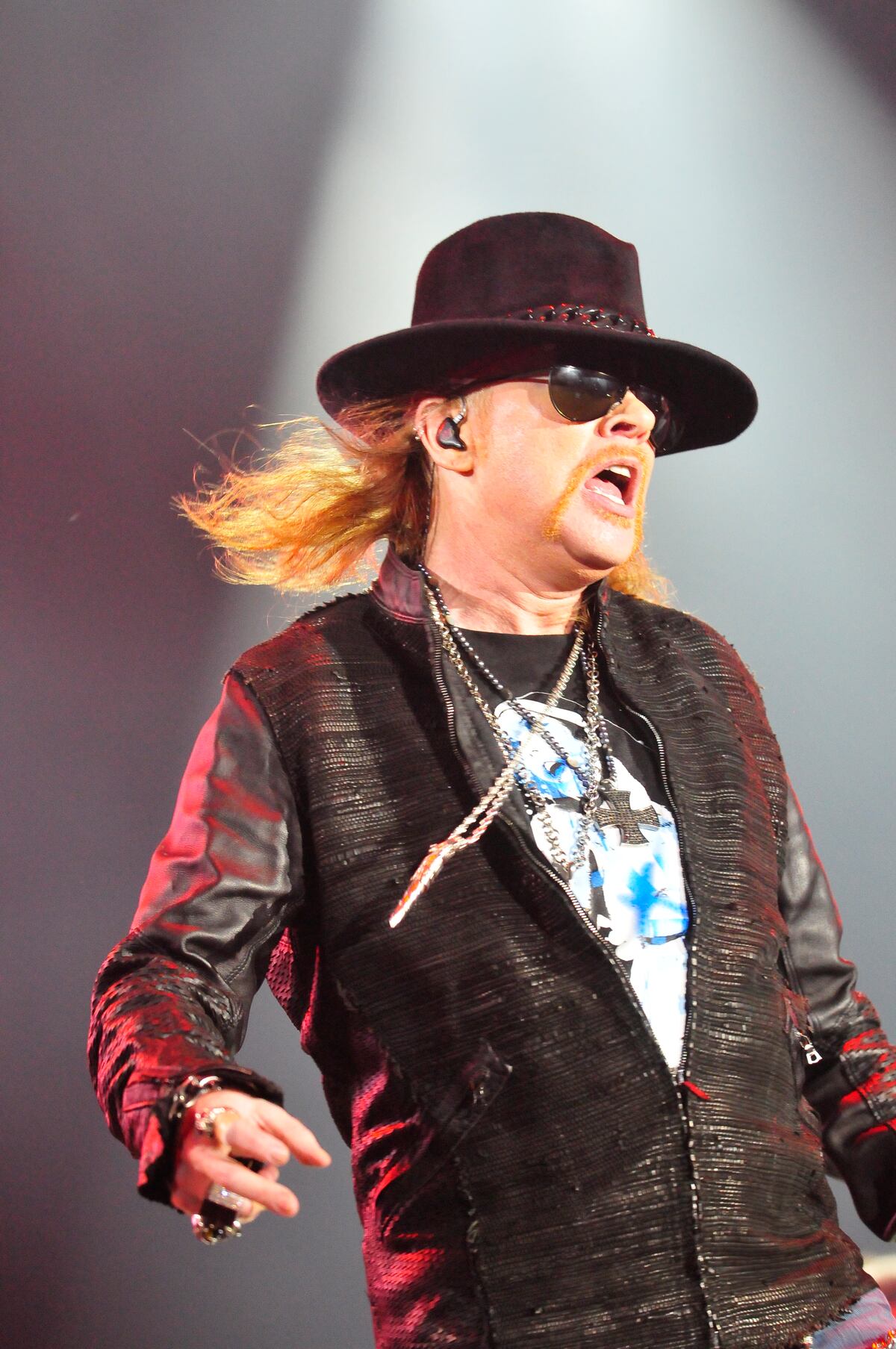 Axl Rose vino a Córdoba en octubre de 2011. Antes, ya nos habían visitado por entonces sus excompañeros Slash y Duff McKagan. (La Voz/ Archivo)