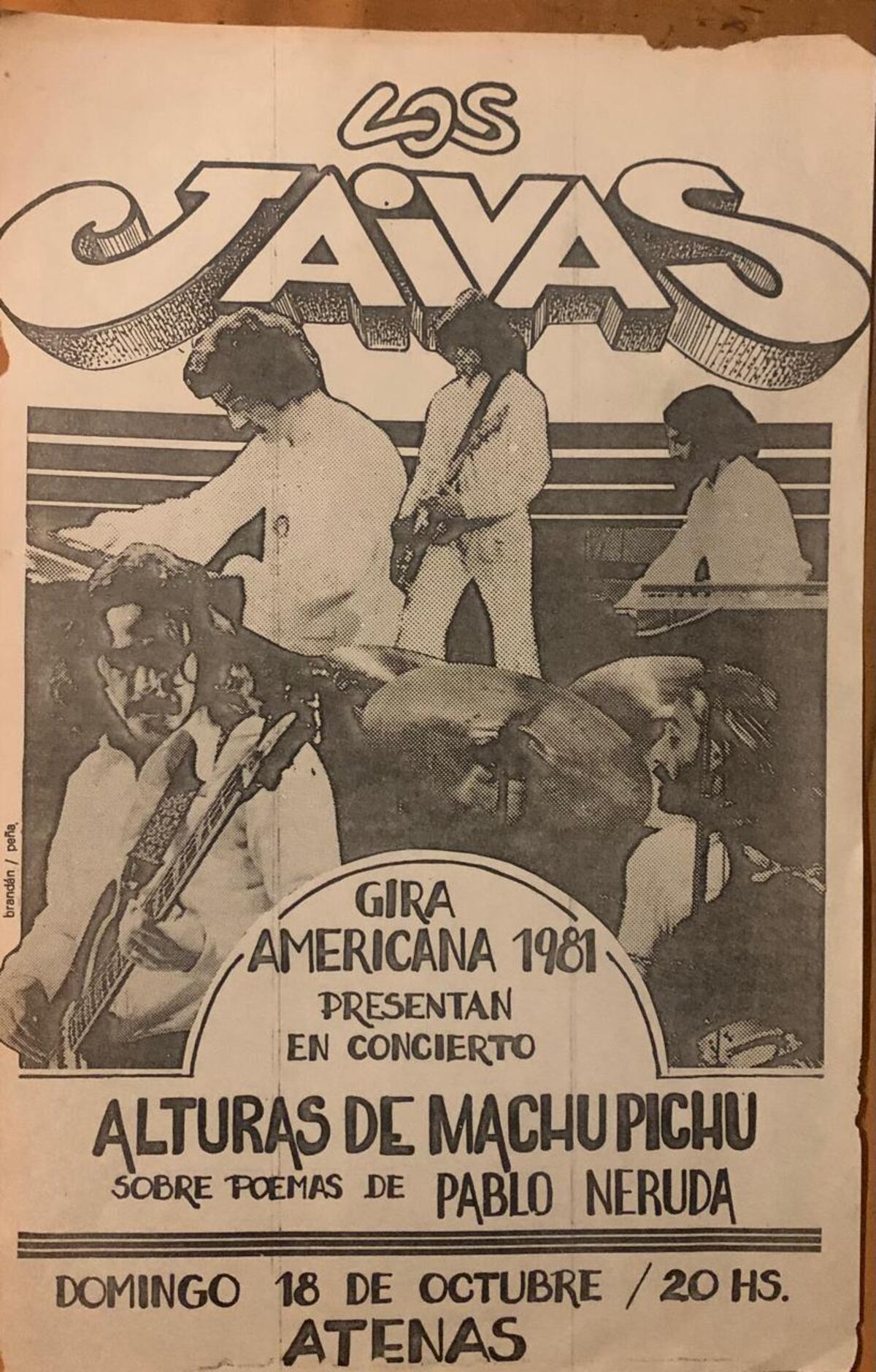 Los chilenos Los Jaivas tuvieron su paso glorioso por Atenas. (Archivo)