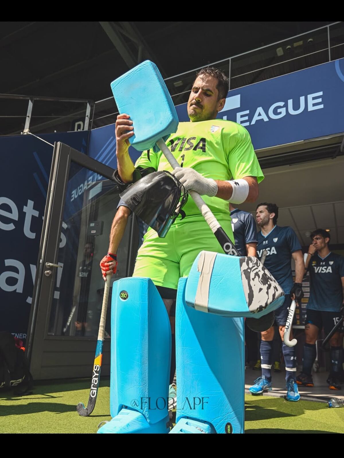 El cordobés Tomás Santiago, arquero de Los Leones, jugará la próxima temporada en Países Bajos. (Instagram @tomisantiago)