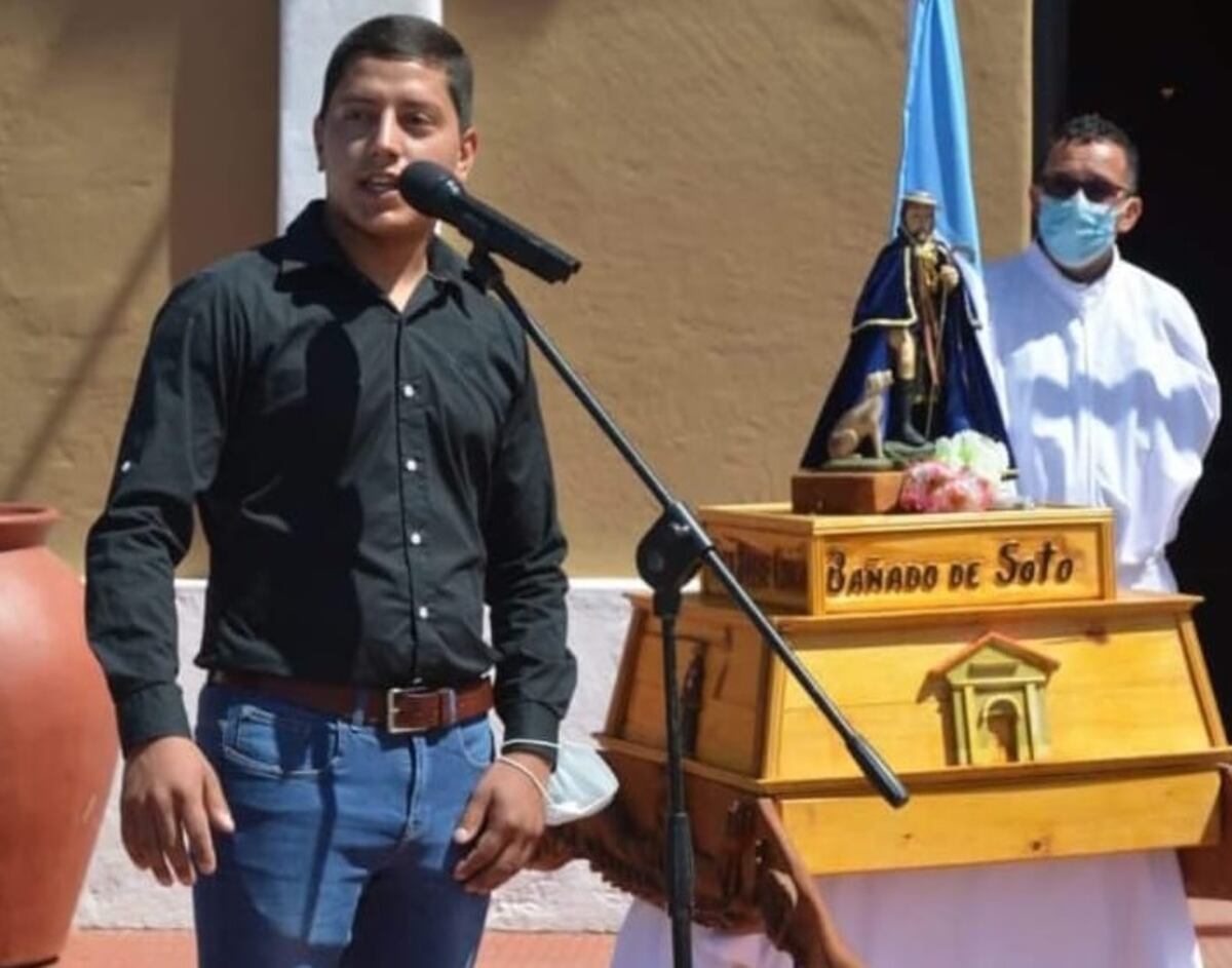Bañado de Soto. Fabricio Ruiz tuiene 23 años y fue reelecto como jefe comunal