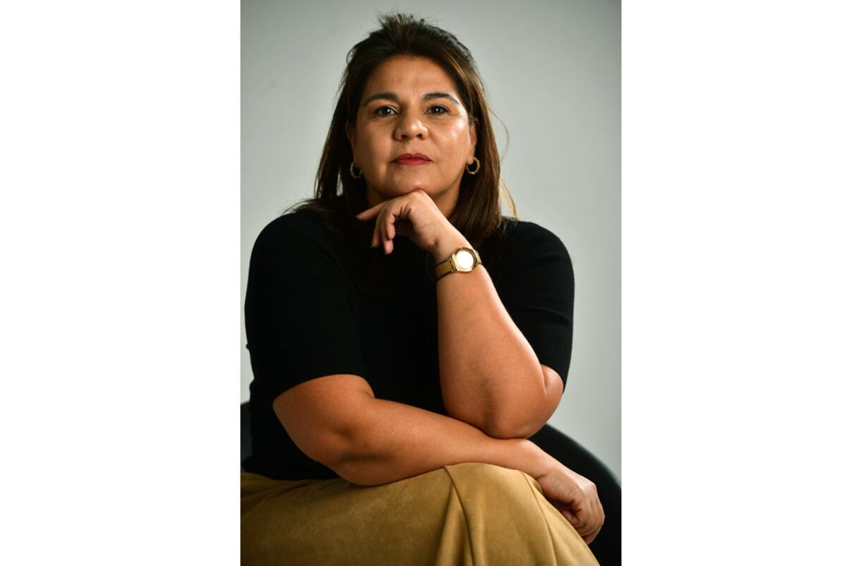 Nadia Fernandez en el Programa Voz y Voto. (Nicolás Bravo / La Voz)