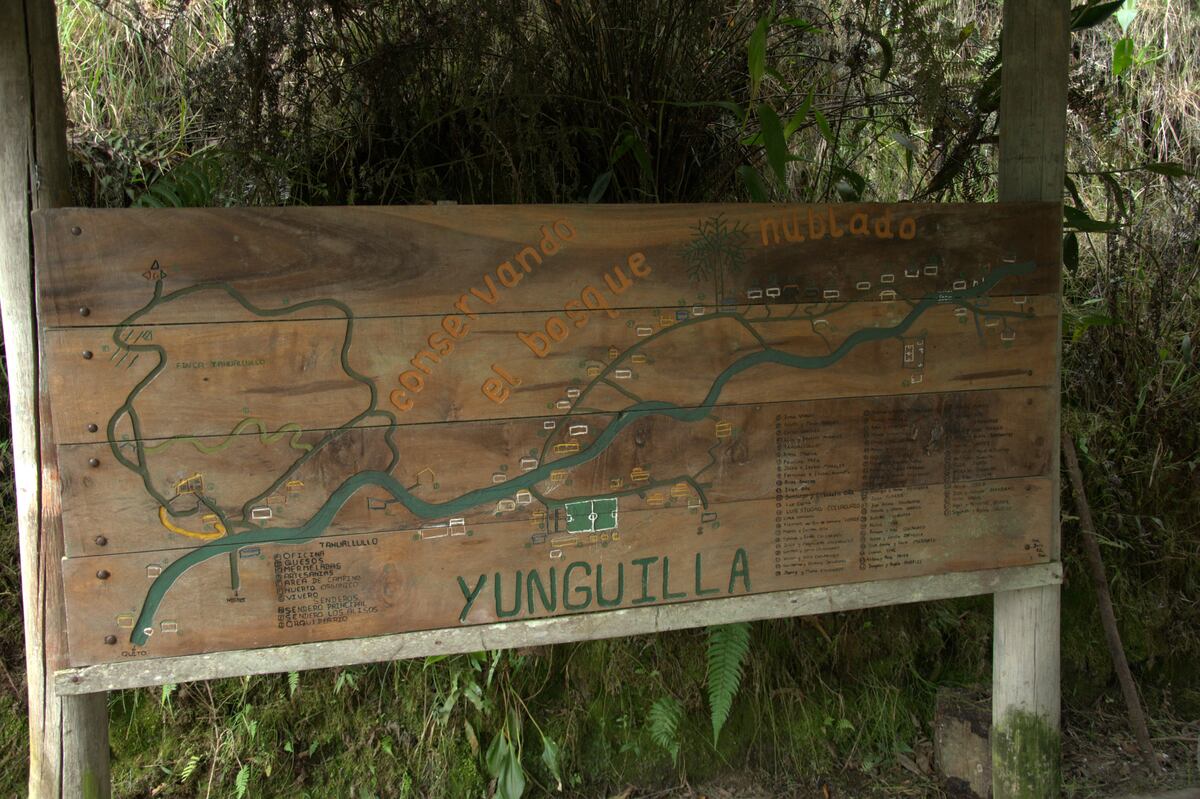 Caminos que transitaban los yumbos, un pueblo preincaico que habitaba la zona.