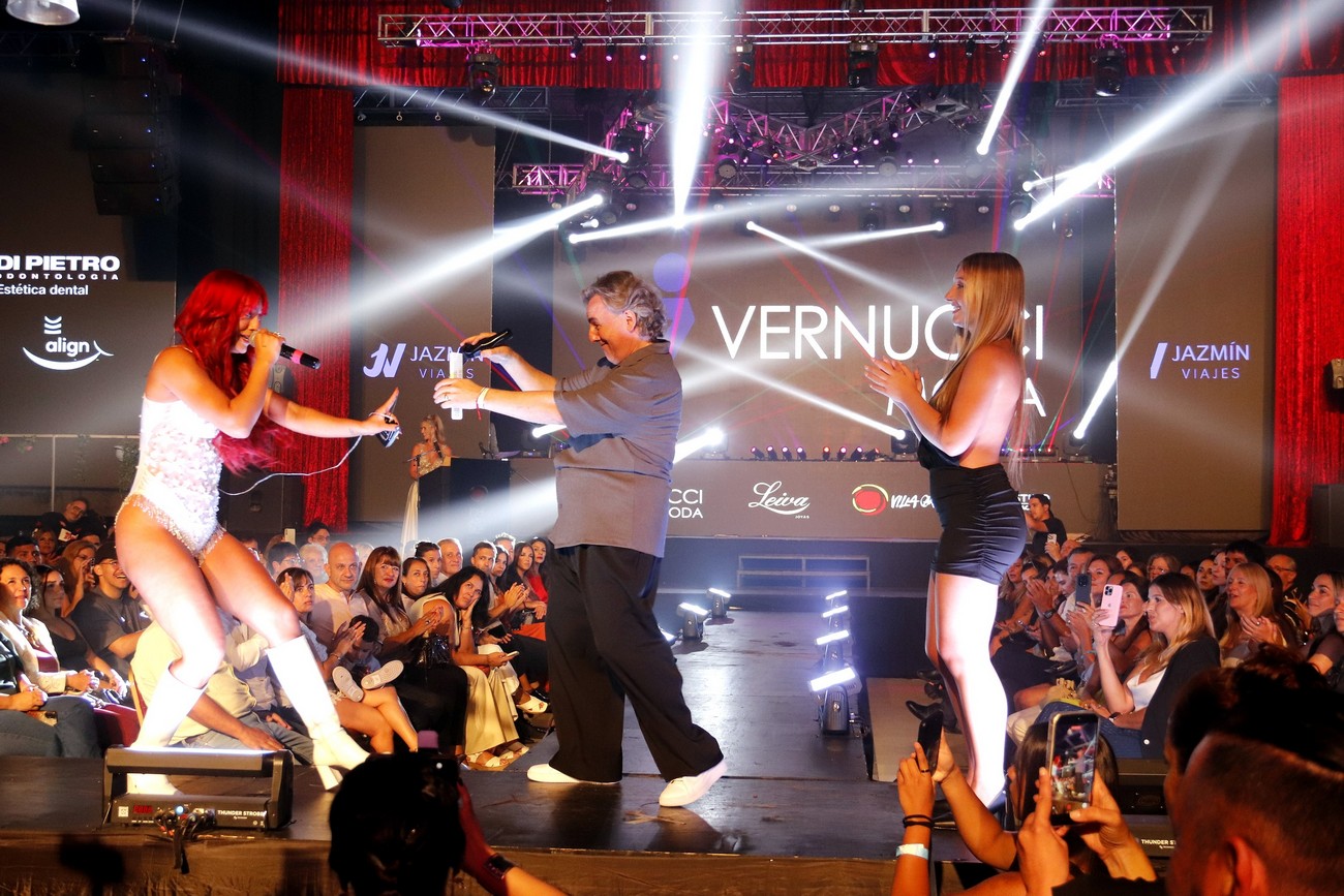 Desfile de Vernucci Moda en Espacio Mónaco en Carlos Paz.  (La Voz)