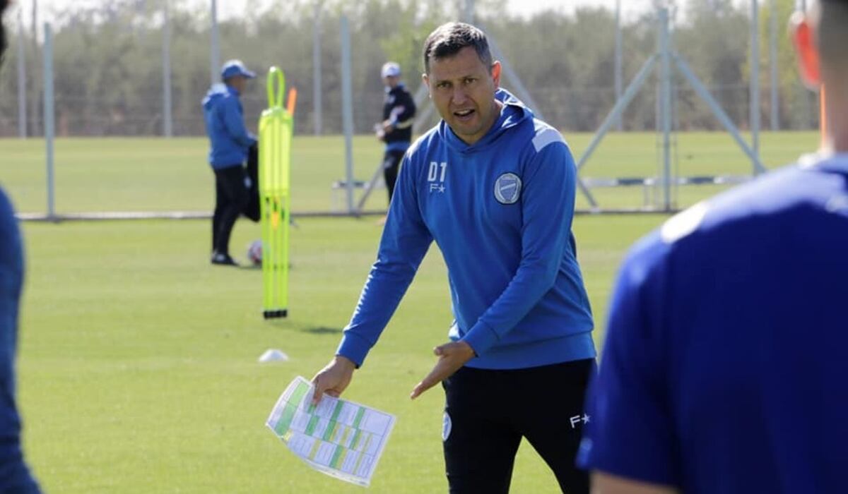 Diego Flores, el DT de Godoy Cruz de Mendoza, que enfrentará a Talleres en semifinales de Copa Argentina. (Gentileza Los Andes de Mendoza)