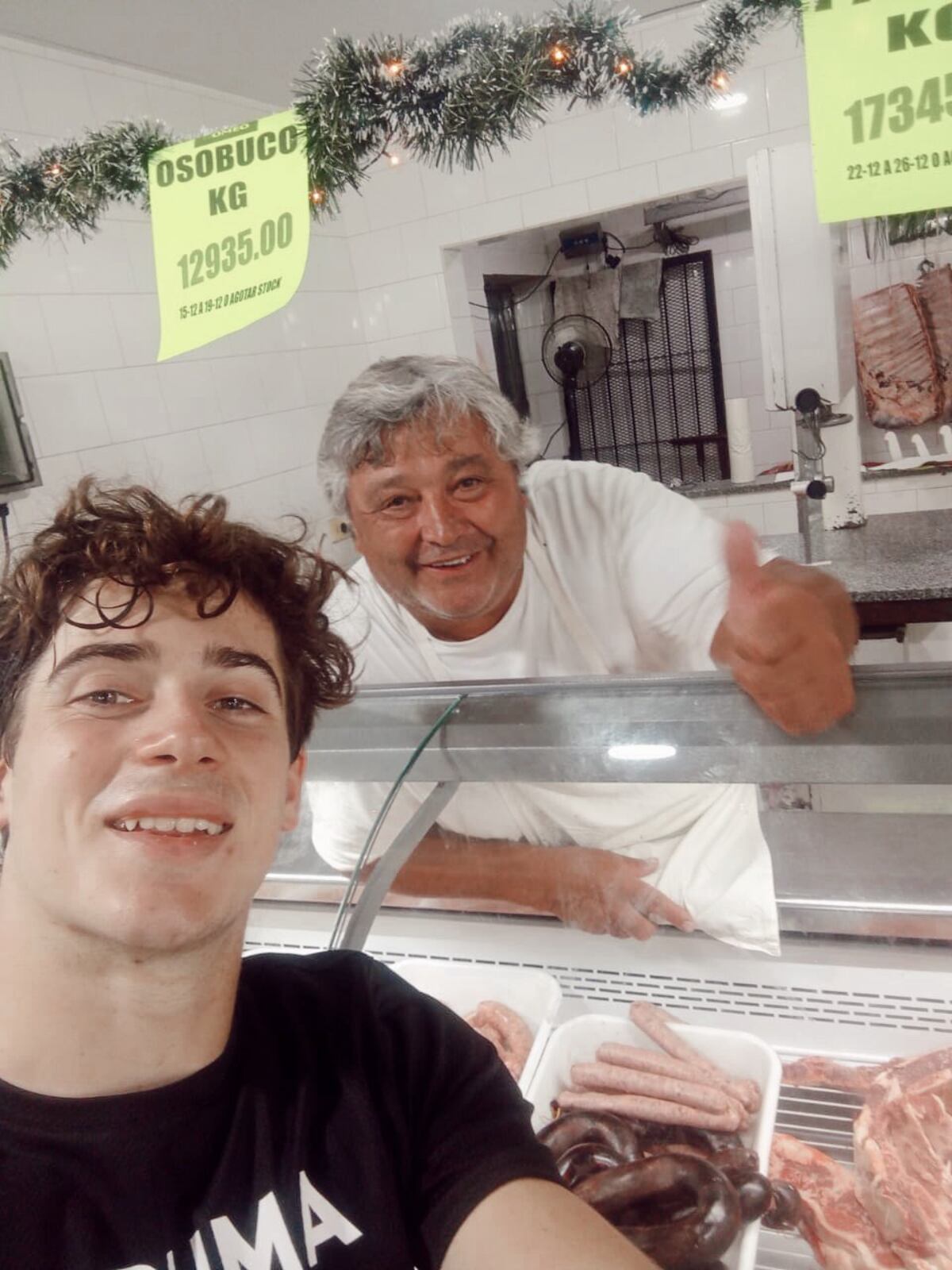Las vacaciones de Franco Colapinto en Argentina. (Redes).