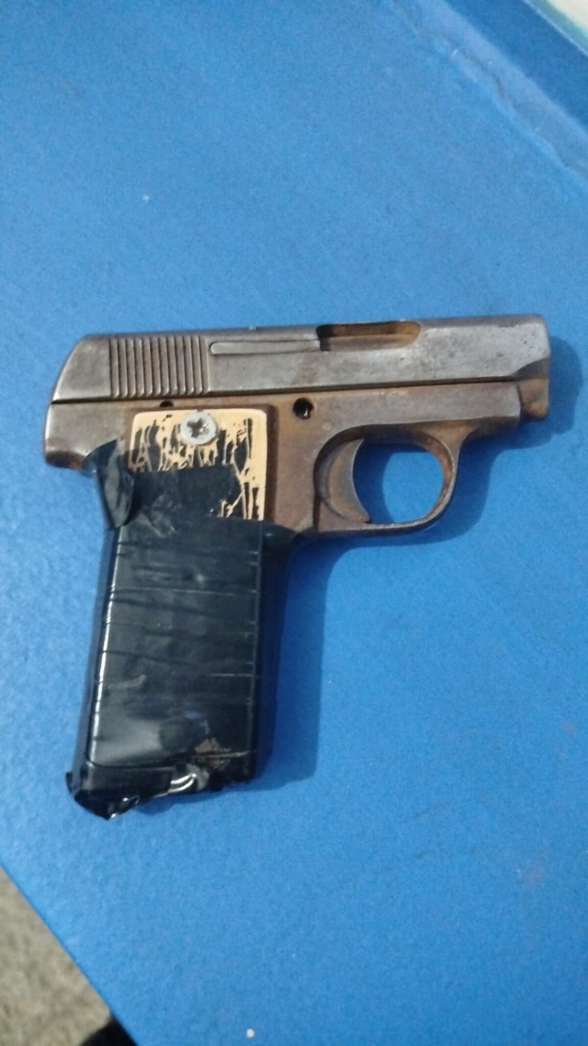 El arma recuperada. (Policía)