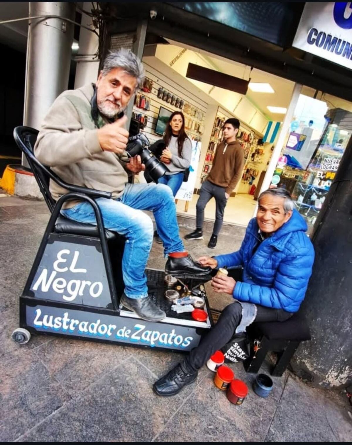 José Gabriel Hernández, fotógrafo de La Voz. (Gentileza).