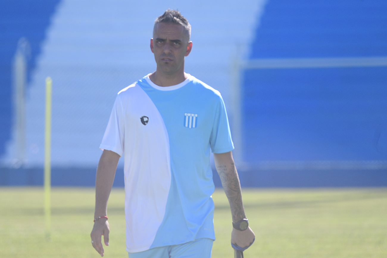 Pablo Fornasari, director técnico de Racing de Nueva Italia. (Ramiro Pereyra/La Voz)