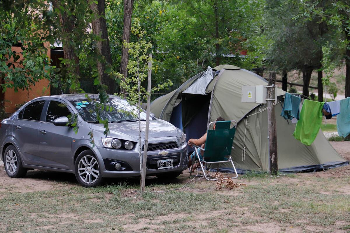 Turismo en Córdoba. La modalidad de campings es una de las que menos ha crecido en la última década. (La Voz)
