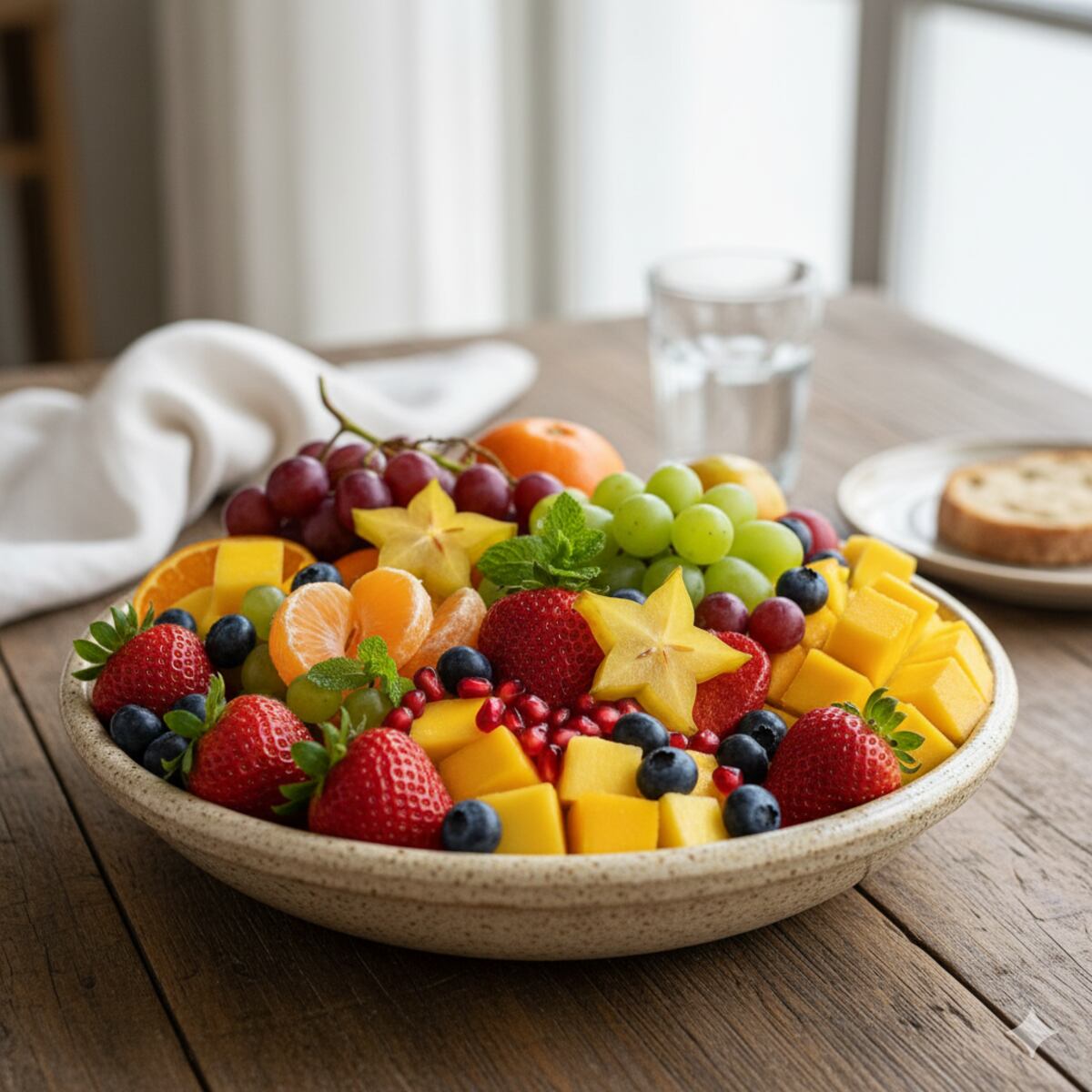 El consumo de algunas frutas es importante para que tu piel luzca impecable. (Foto: Generada con IA/Gemini)