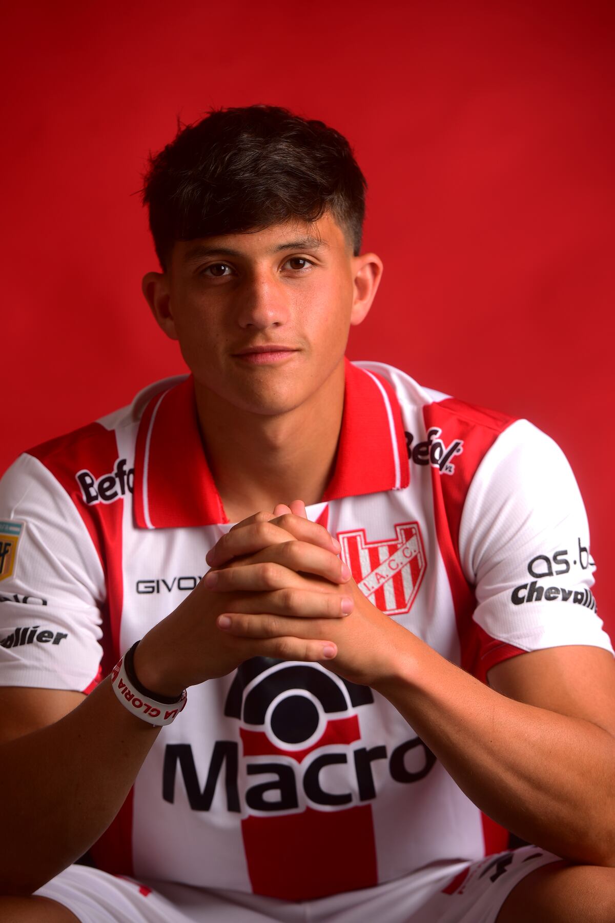 Matías Klimowicz, premio Estímulo 2025 en fútbol Instituto. (Nicolás Bravo / La Voz)