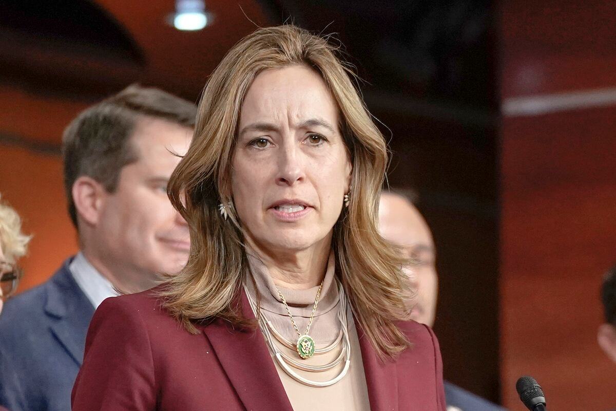 Mikie Sherrill, electa gobernadora de Nueva Jersey.  (AP foto/Mariam Zuhaib)