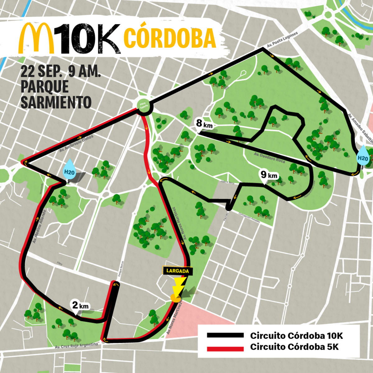 Llega por primera vez a la ciudad de Córdoba la tradicional carrera organizada por McDonald’s.