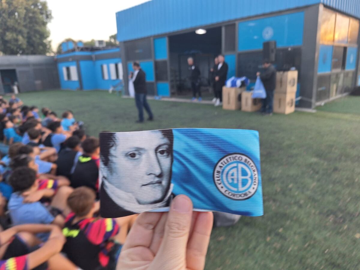 Capitanía, la actividad que organiza Belgrano todos los años para las divisiones inferiores del club. (La Voz)
