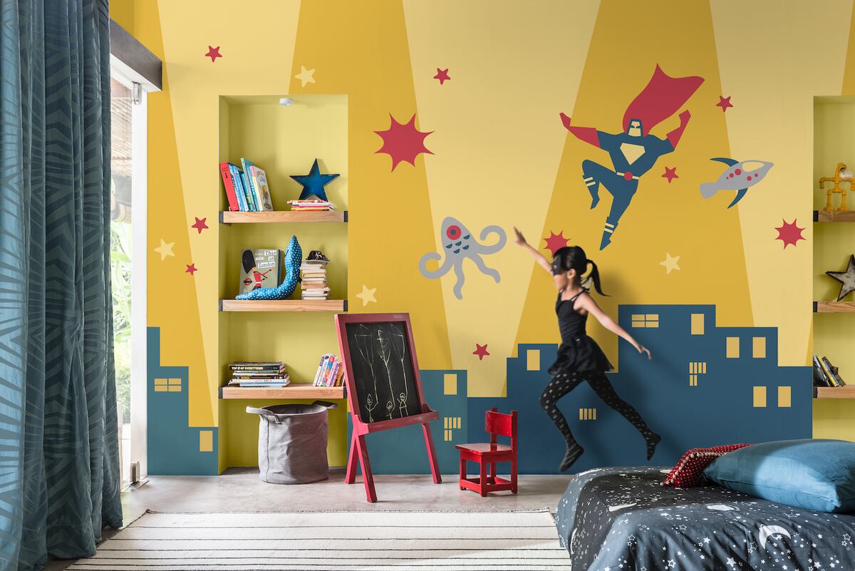 La pintura es un recurso simple y al alcance de cualquier presupuesto que, bien utilizado, tiene la virtud de generar escenarios motivadores.