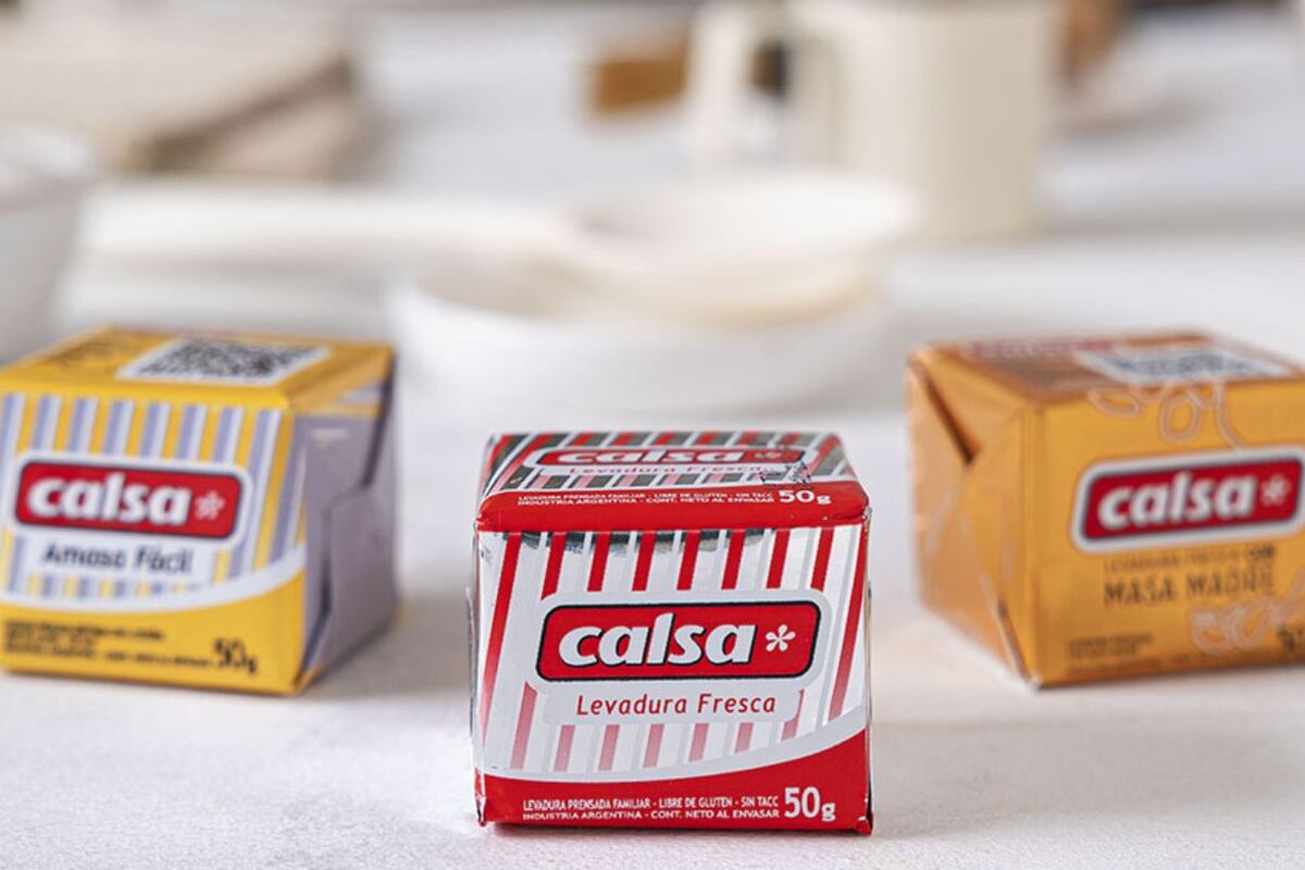 Los famosos cubitos de Levadura fresca Calsa: Tradicional, Amasa fácil y con Masa Madre. Tres opciones para sorprender.