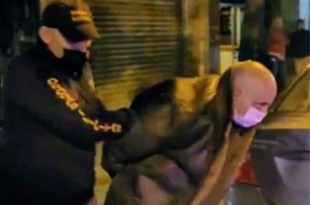 "Coco", detenido. (Ministerio de Seguridad bonaerense)