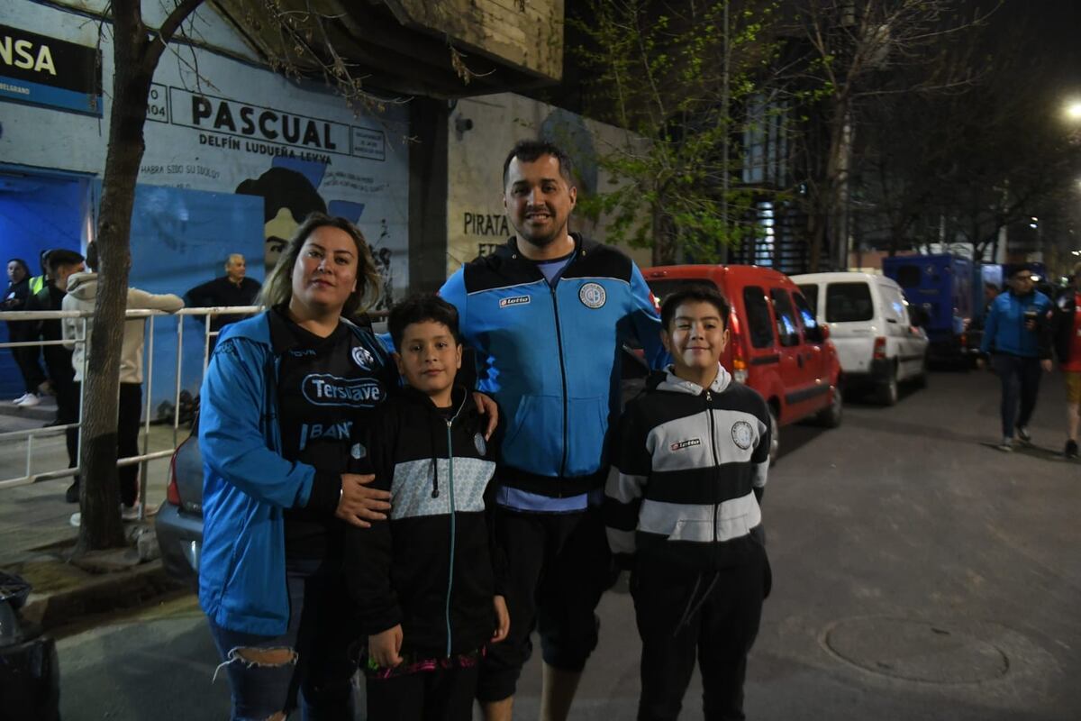 Cara 'e cancha de Belgrano en el partido de Reserva entre los celestes y Talleres por el Torneo Proyección. (Facundo Luque)