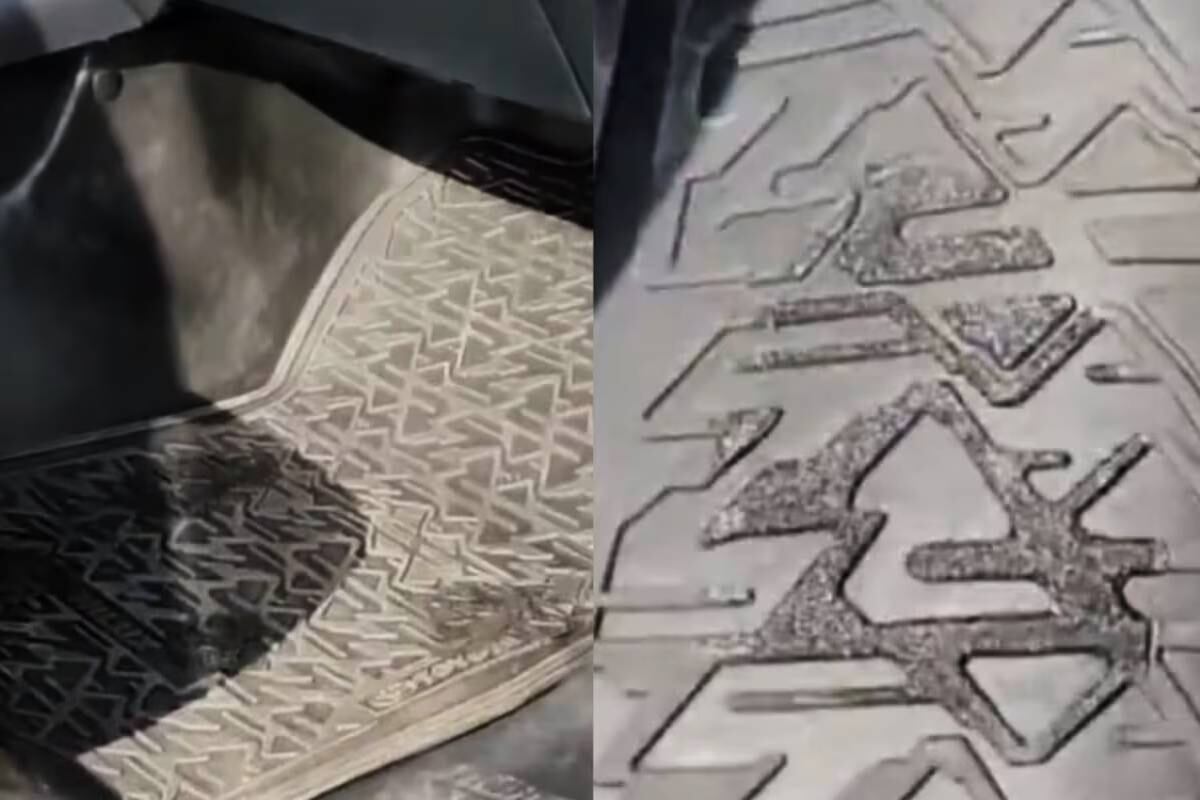 Así quedó la alfombra.