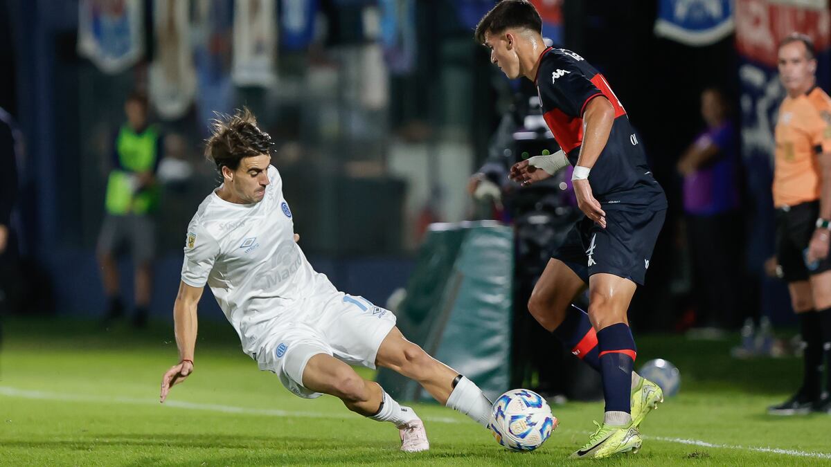 Belgrano en su partido ante Tigre. (Prensa Belgrano).