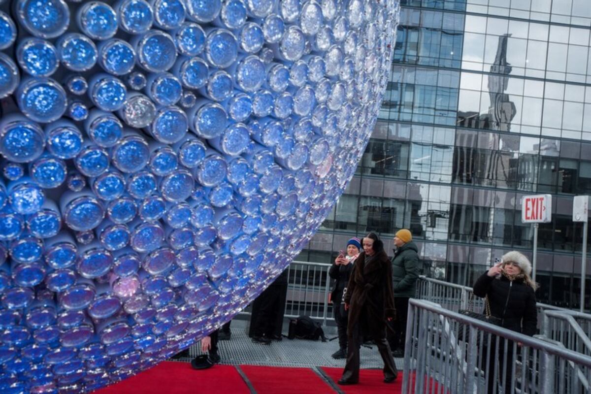 Times Square recibirá el 2026 con la nueva “bola de la constelación”, la más grande de su historia. (Gentileza)