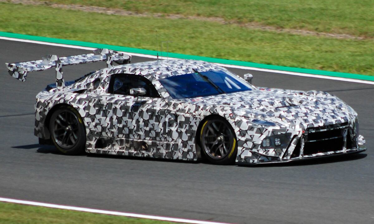 El Lexus LFR GT3 ya se está probando. Será el que utilizará "Pechito" López en 2026 en el WEC.