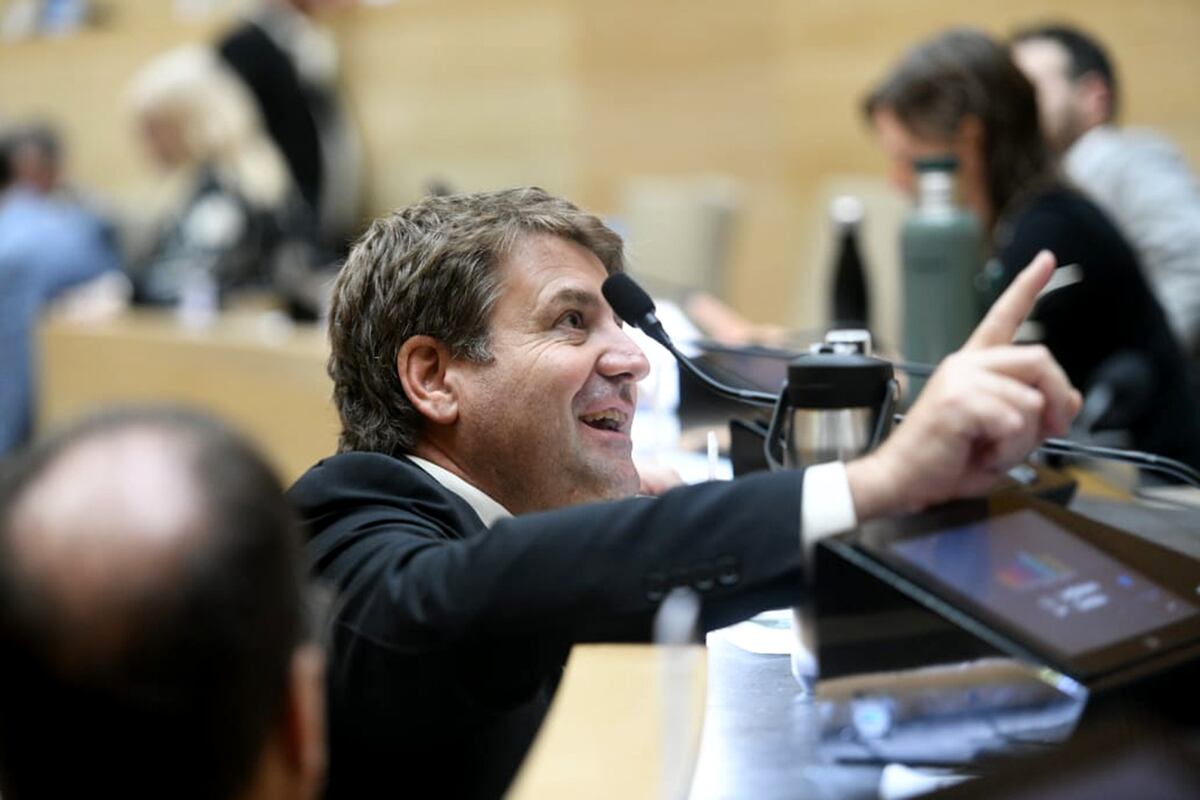 Gvoznpvich, presidente del bloque de la UCR. (Javier Ferreyra / La Voz)