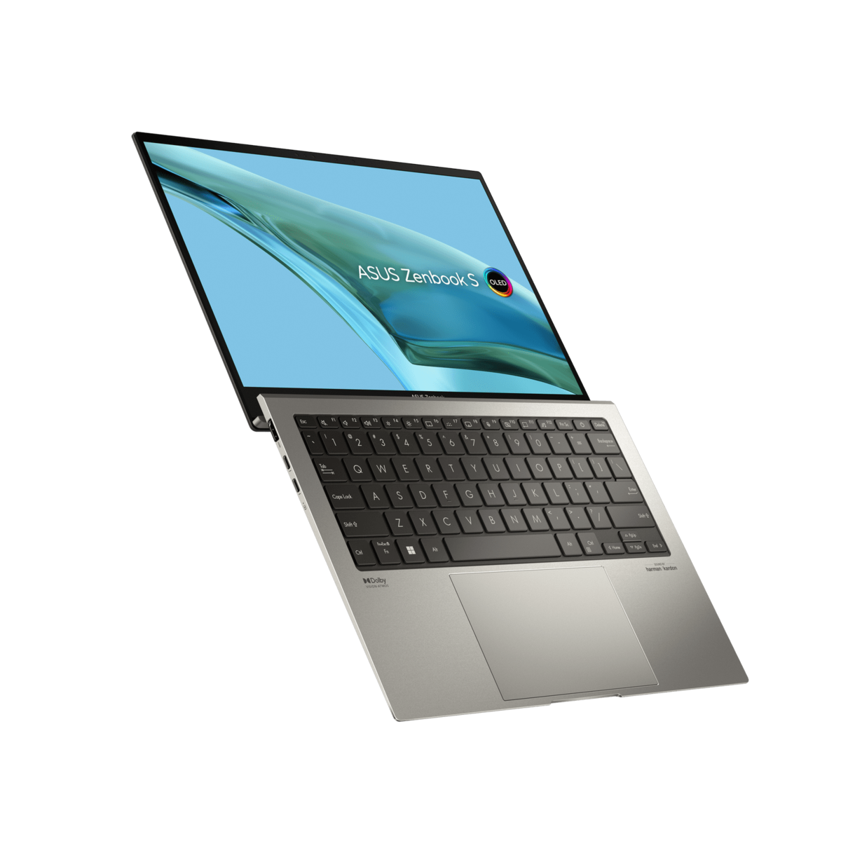 Imágen de la Zenbook S 13 Oled de Asus. (Gentileza prensa Asus)