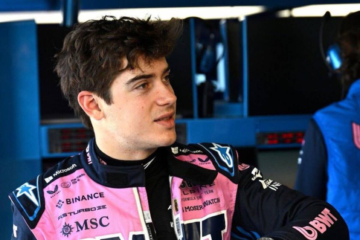 Franco Colapinto, en Alpine.