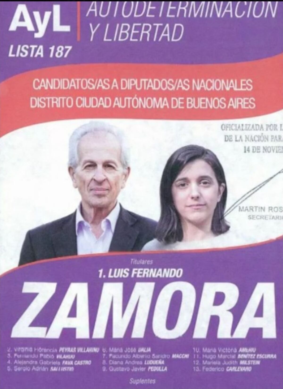 Boleta de Autodeterminación y Libertad.
