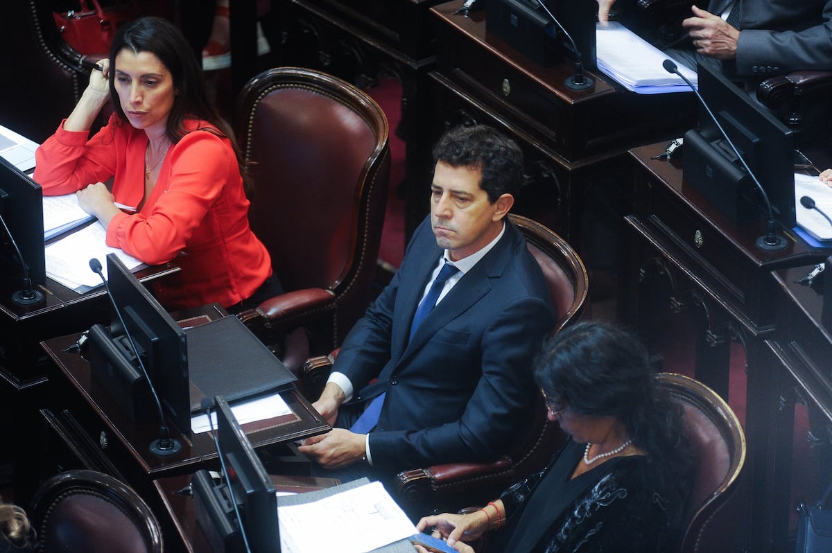 Eduardo "Wado" de Pedro se cruzó con la vicepresidenta. (Federico López Claro)
