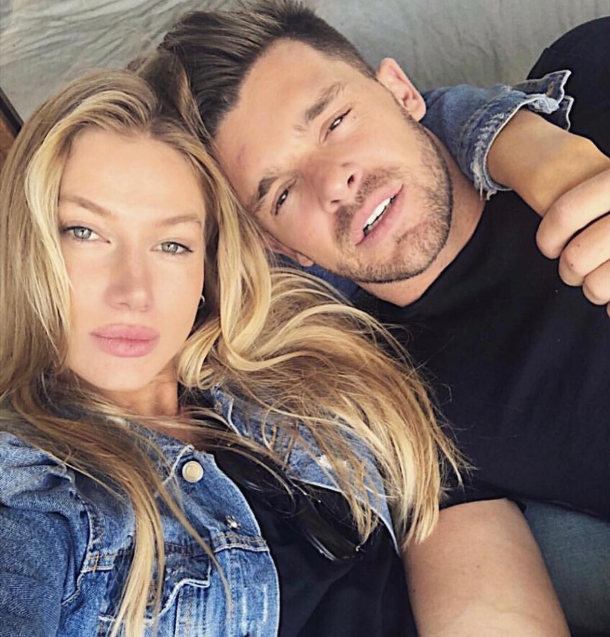 Leandro Penna y su pareja.