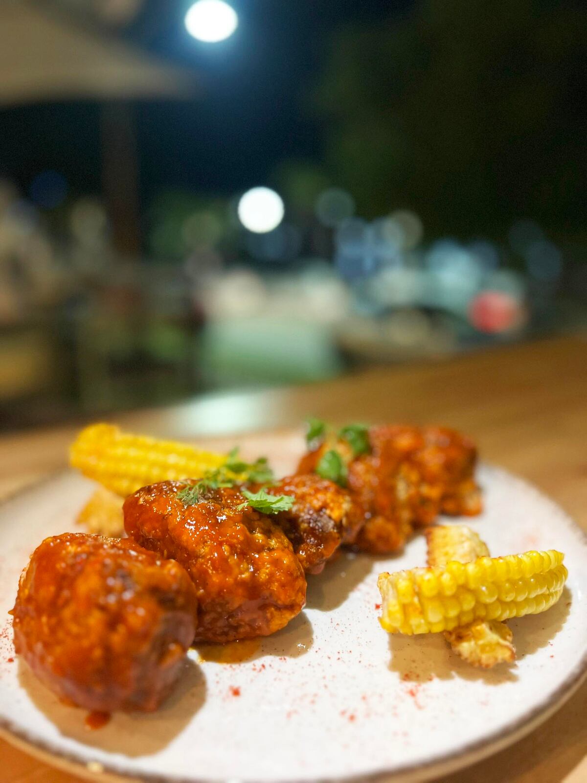 Ribs bbq.